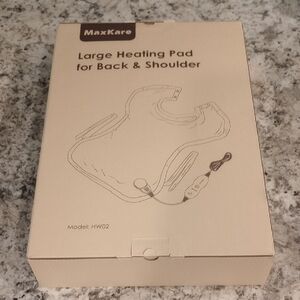 Large Heating Pad for Back & Shoulder - Aqua